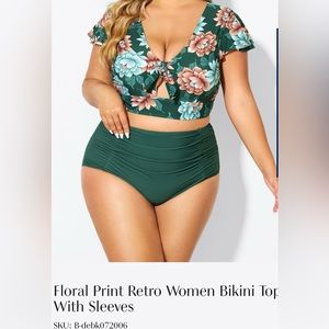 XL Meet Curve retro bikini bottom